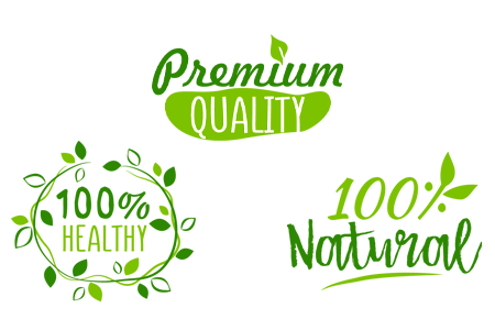 Caracterisiticas de Jugos Noble: 100% natural, 100% healthy, calidad premium